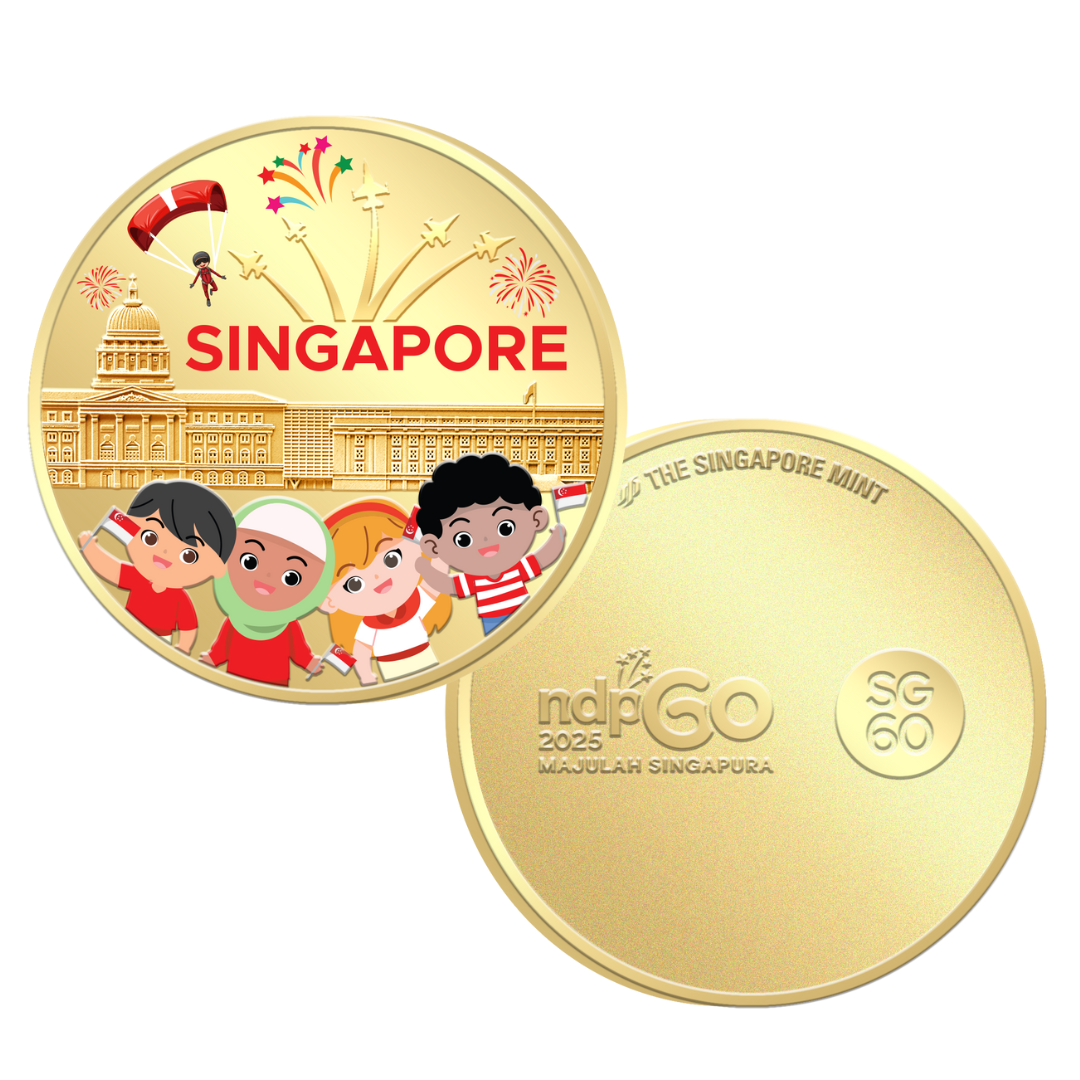 24K Gold-Plated Medallion